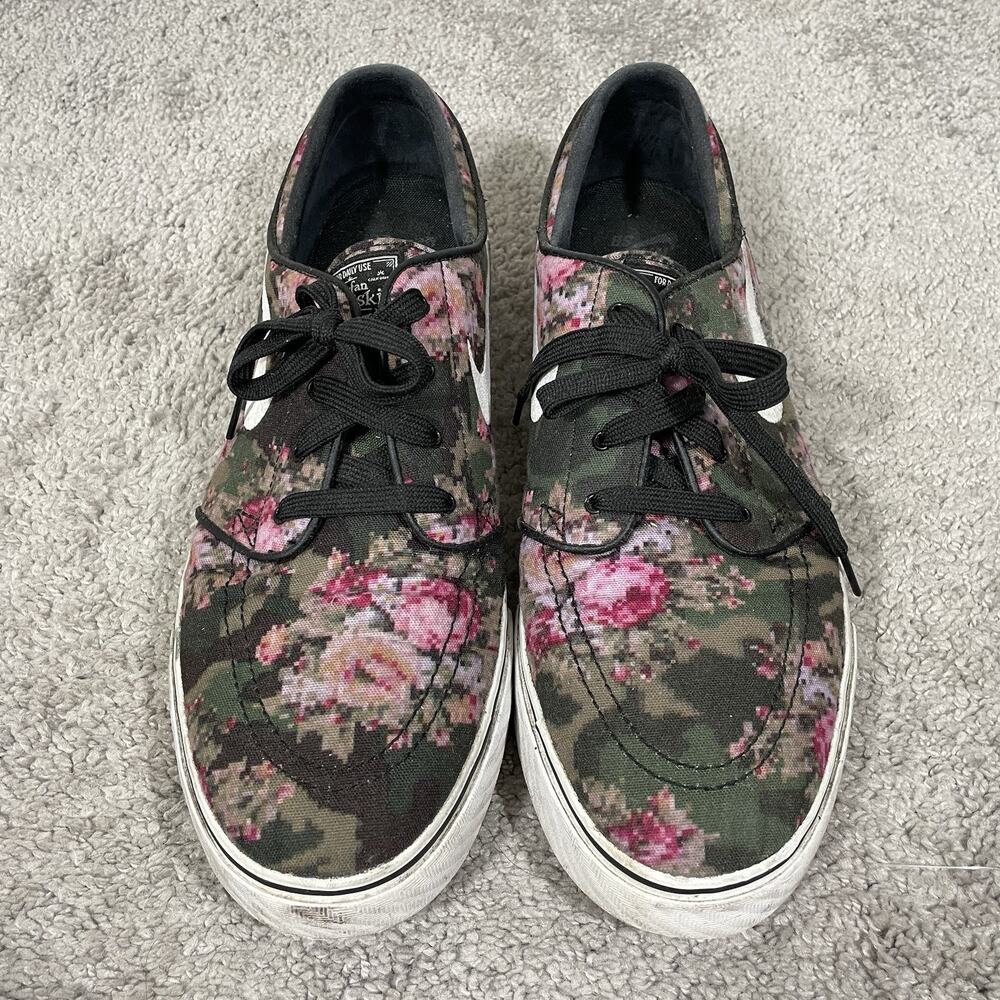 Nike SB Zoom Stefan Janoski PR Digi Floral Camo Pink Mens Size 12 - 482972-900